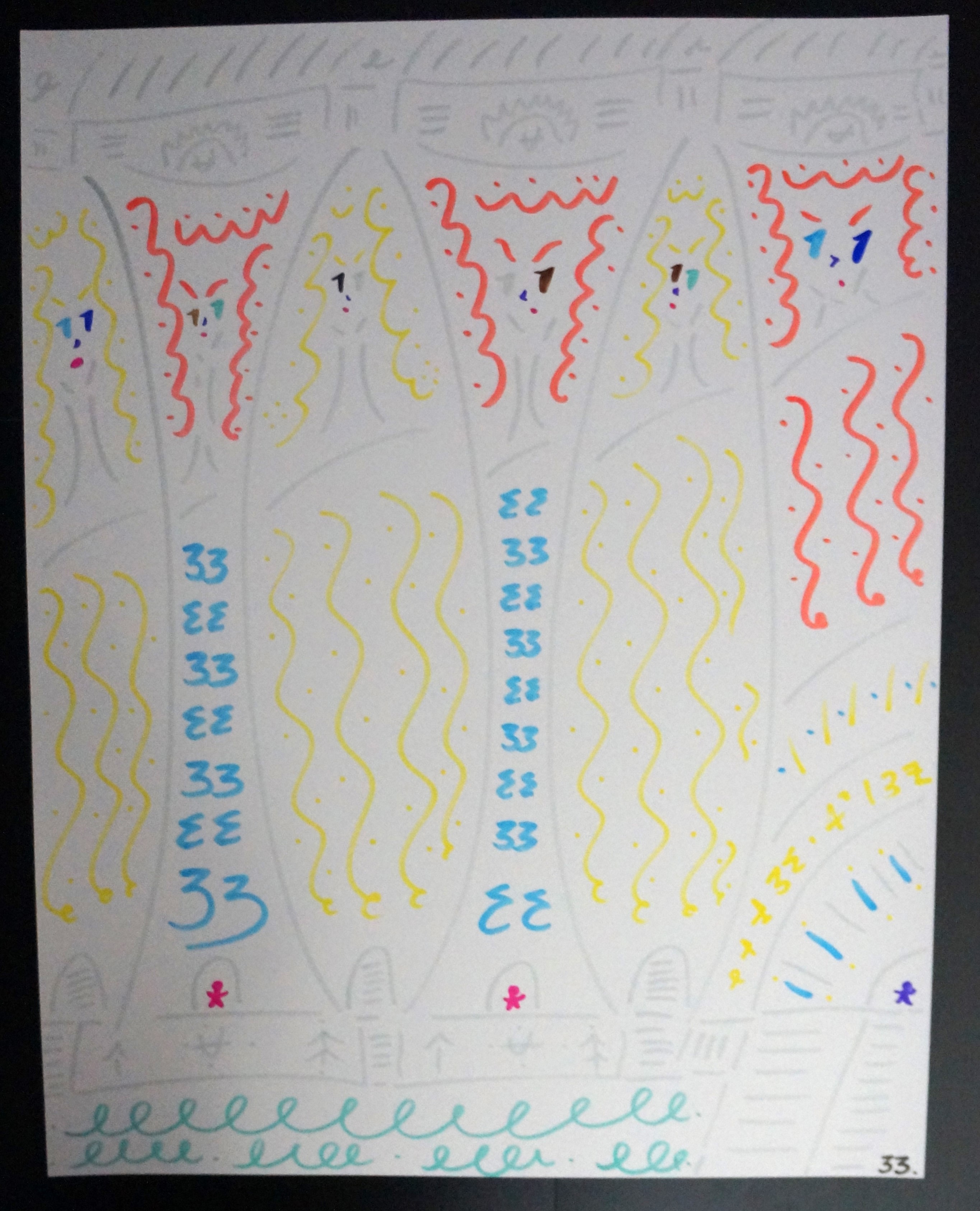 33-columns-iii-2026-marker-on-22-28-bristol-board-33-the-artist